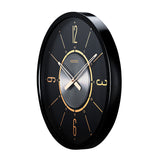 QXA759K Black Large Dial Decor Clock