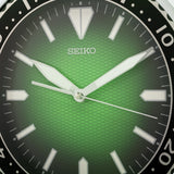 QXA791S Green Textured Dial Clock