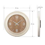 QXA839W Large Minimal Wall Clock