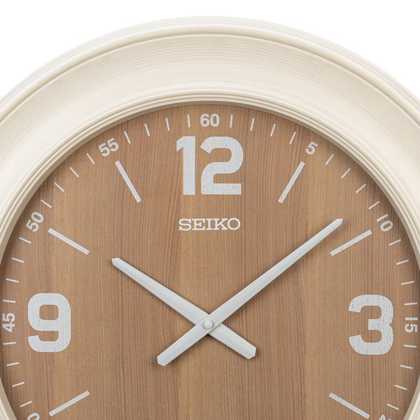 QXA839W Large Minimal Wall Clock