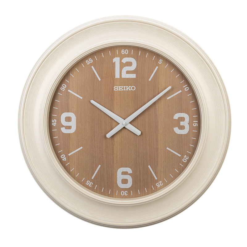 QXA839W Large Minimal Wall Clock