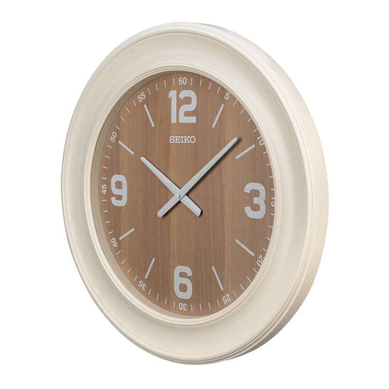 QXA839W Large Minimal Wall Clock