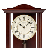 QXH072B Dual Chime Musical Oak Wood Pendulum Clock