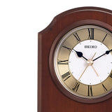 QXE018B Alder Wood Mantel Clock