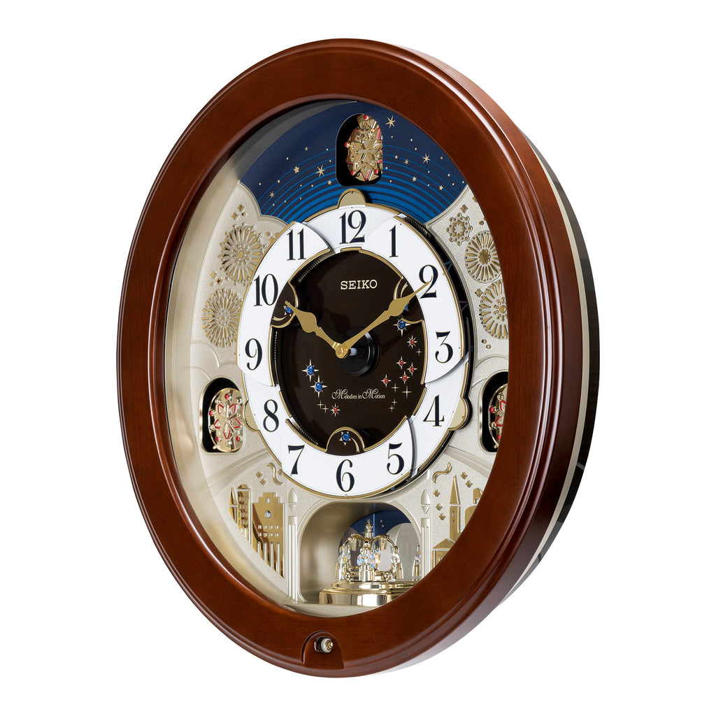 Seiko wall clocks melodies best sale in motion